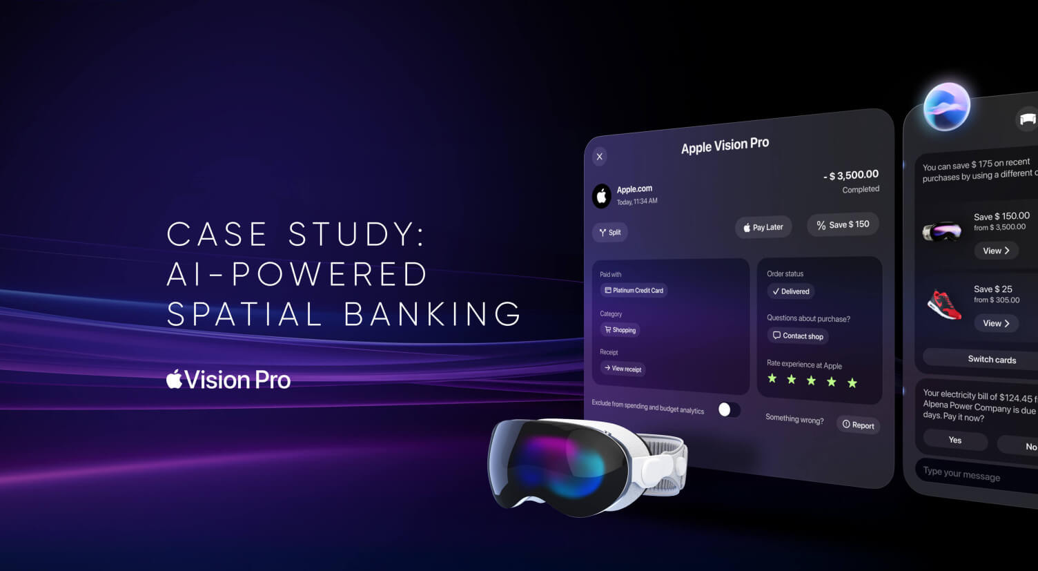 UX Case Study: Implementing AI to Shape the Future of Spatial Banking